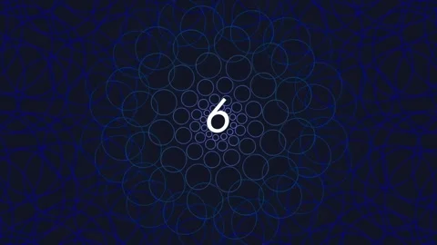 Digital blue pattern background animation featuring abstract geometric design Stock Footage 342093995