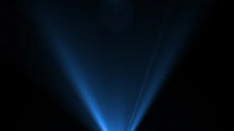 Digital Blue Sci-Fi Light Hologram Technology Blockchain Concept Stock Footage 244680786