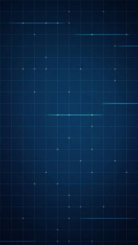 Digital blueprint data grid lines moving seamless loop background Stock Footage 346817475