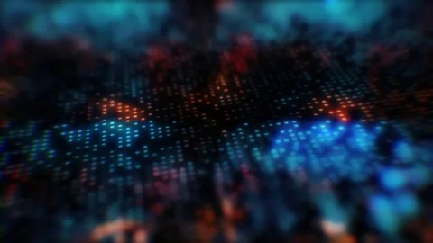 Digital Bokeh Background Vidéo 72899111