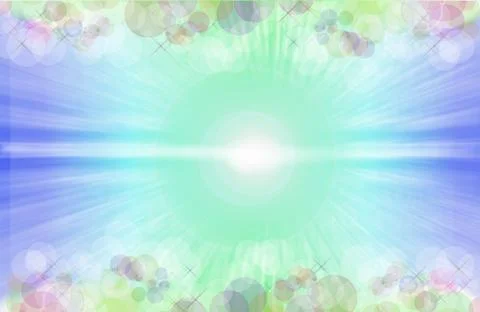 Digital bokeh background. Stock Illustration