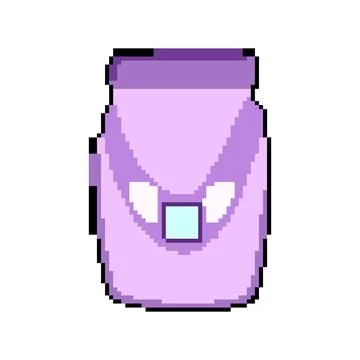 Digital bottle warmer pixel art vector illustration Stock Illustration