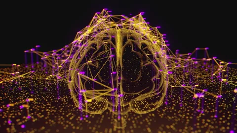 Digital brain 08 動画素材 263330276