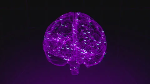 Digital brain 09 動画素材 263330353