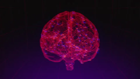 Digital brain 10 動画素材 263330345