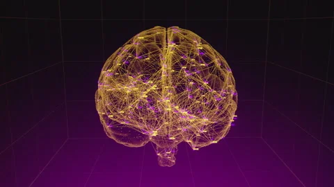 Digital brain 15 動画素材 263332236