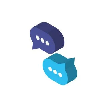 Digital bubbles isometric icon vector design Stock Illustration