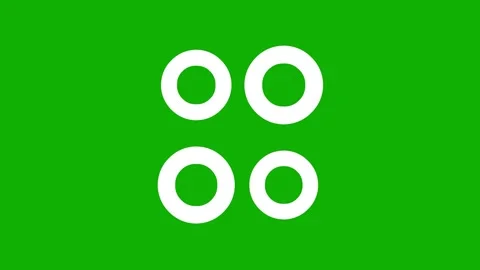 Digital buffering symbol green screen motion graphics Stock Footage 251279784