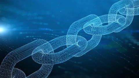 Digital business chain cyberspace Vidéo 132015746