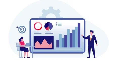 Digital Business Connectivity and Communication Network Animation Stock-Footage 334364780