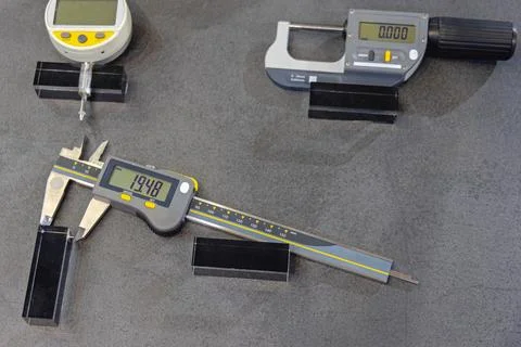 Digital Calipers Micro Meter Stock Photos