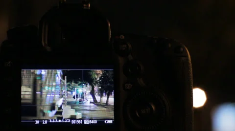 Digital camera capturing Stock Footage 30453349
