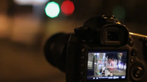 Digital camera capturing Stock-Footage 30453486