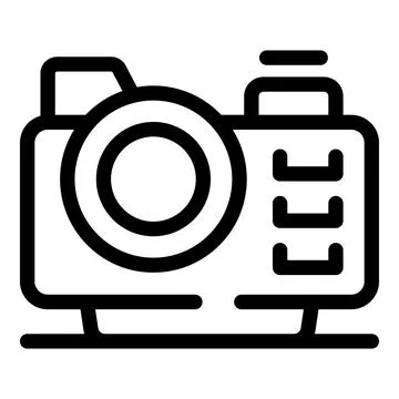 Digital camera capturing memories with every click Stock Illustration