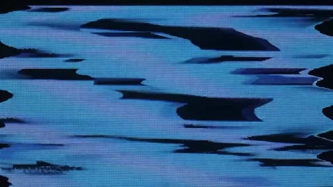 Digital camera display error signal Stock Footage 321467432