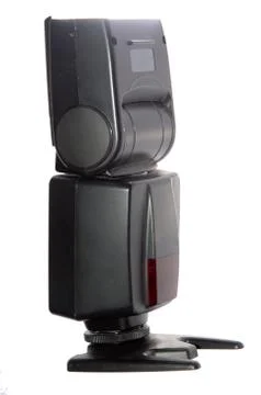 Digital camera flashlight Stock Photos