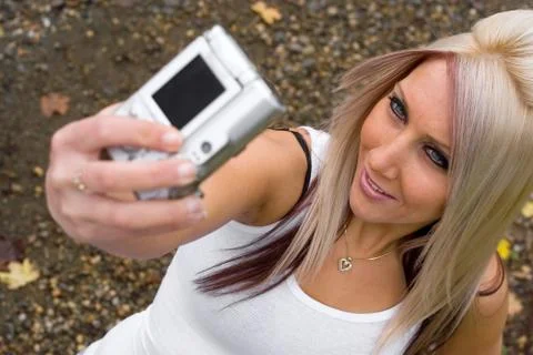 Digital Camera Fun Stock Photos