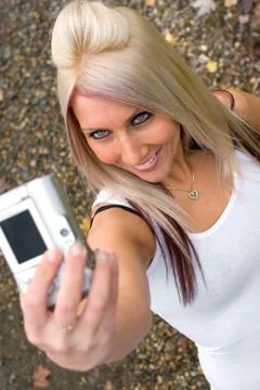 Digital Camera Fun Stock Photos