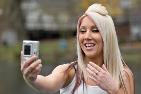 Digital Camera Fun Stock Photos