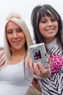 Digital Camera Fun Stock Photos