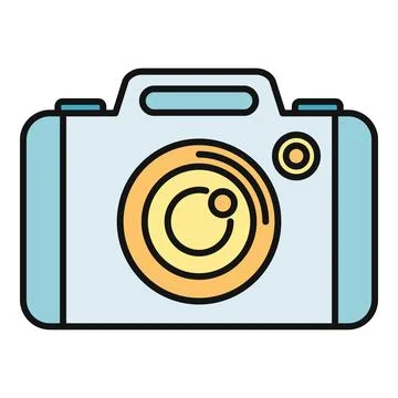 Digital camera icon capturing moments and photography concept Stock Illustration