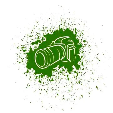 Digital Camera Icon Stock Illustration