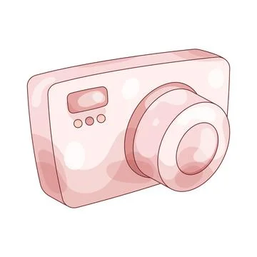 Digital camera Illustrazione stock