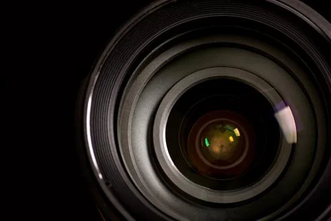 Digital camera lens Stock Photos