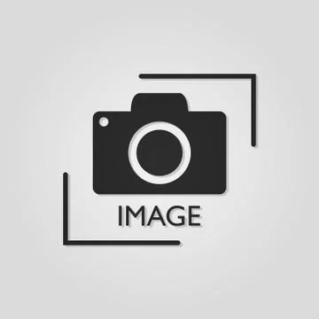Digital camera logo illustration design Stock Illustration
