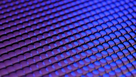 Digital camera matrix - super close up - 3D illustration イラスト素材