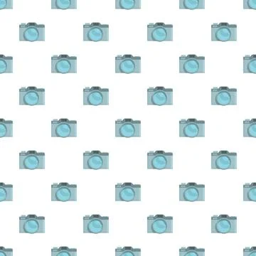 Digital camera pattern symbolizing photography and technology イラスト素材