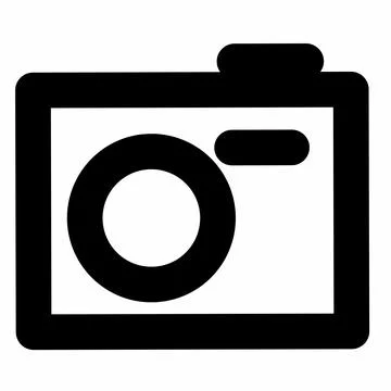 Digital camera pocket icon, vector Stock Illustration