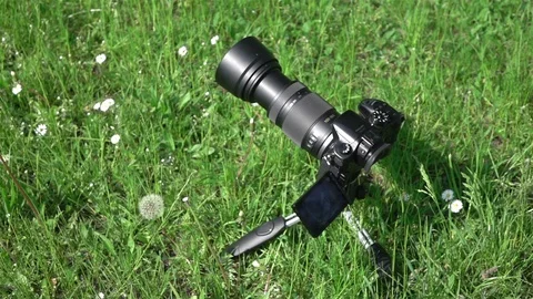 Digital camera in slow motion 250fps Stock Footage 95251905