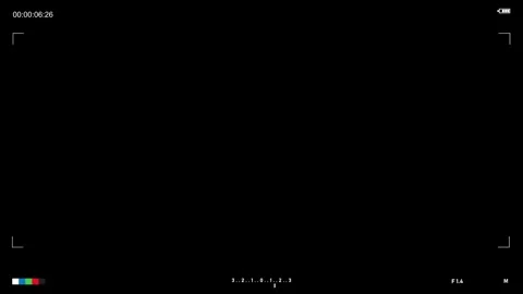 Digital Camera Viewfinder Stock Footage 303365157