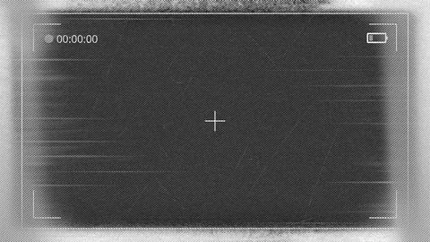 Digital Camera Viewfinder Overlay with Screen Interface Elements Иллюстрация