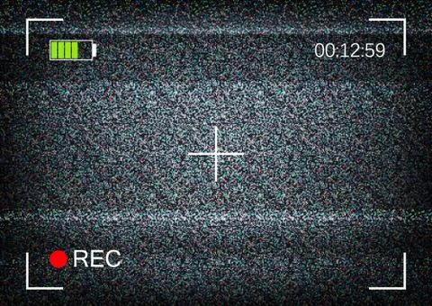 Digital camera viewfinder vector illustration Stock Illustration