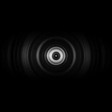 Digital camera with white eye effect, abstract background Stock Illustration