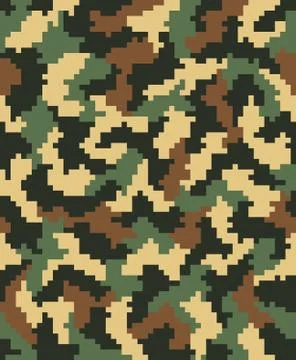 Digital camouflage 2 Stock Illustration