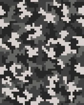 Digital camouflage Stock Illustration