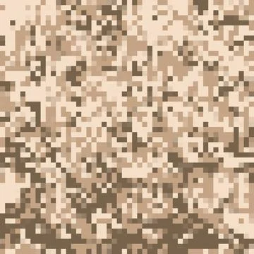 Digital camouflage pattern. Abstract modern military textile print backgrou.. Stock Illustration