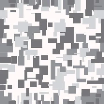 Digital camouflage pattern. Design element for poster, clothes decoration, ca Stock Illustration