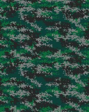 Digital camouflage pattern Stock Illustration