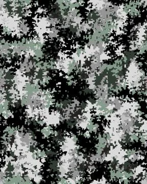 Digital camouflage pattern Stock Illustration