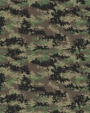Digital camouflage pattern Stock Illustration