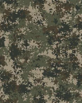 Digital camouflage pattern Stock Illustration