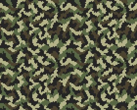 Digital camouflage pattern Stock Illustration