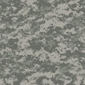 Digital camouflage patterns Stock Illustration