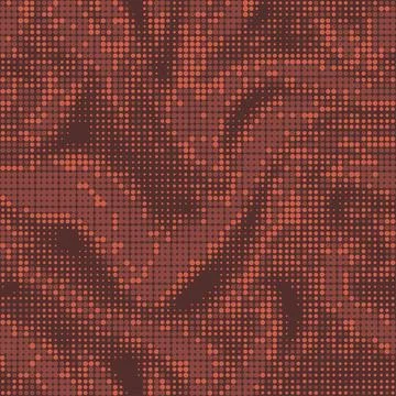 Digital camouflage. Seamless camo pattern. Vector Stock Illustration