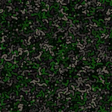 Digital camouflage seamless pattern. Abstract army or hunting masking ornament Stock Illustration