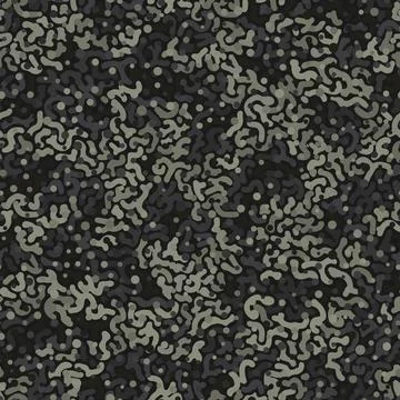 Digital camouflage seamless pattern. Abstract army or hunting masking ornament イラスト素材